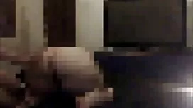 一对真正夫妇的业余场景